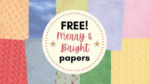 Free Merry and Bright Papers