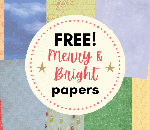 Free Merry and Bright Papers