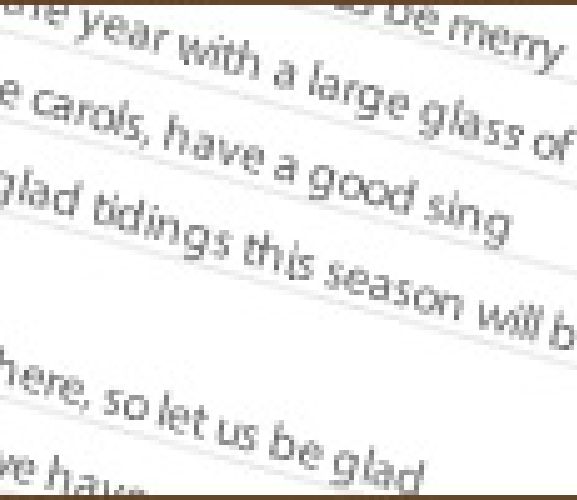 Merry Christmas Verse