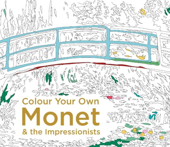 Colour Your Own Monet Illustration