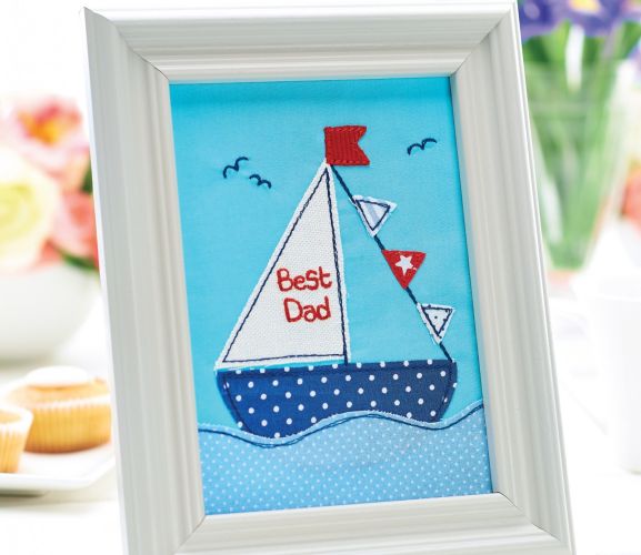 Nautical Stitched Ideas For Fathers Day