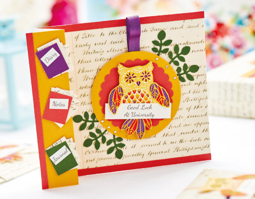 Papercraft Owl Stationery Set