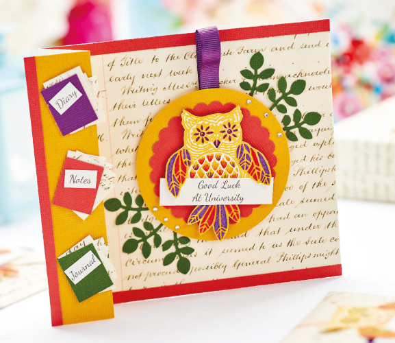 Papercraft Owl Stationery Set