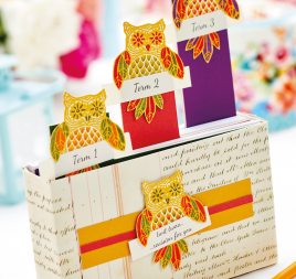 Papercraft Owl Stationery Set Papercraft Owl Stationery Set