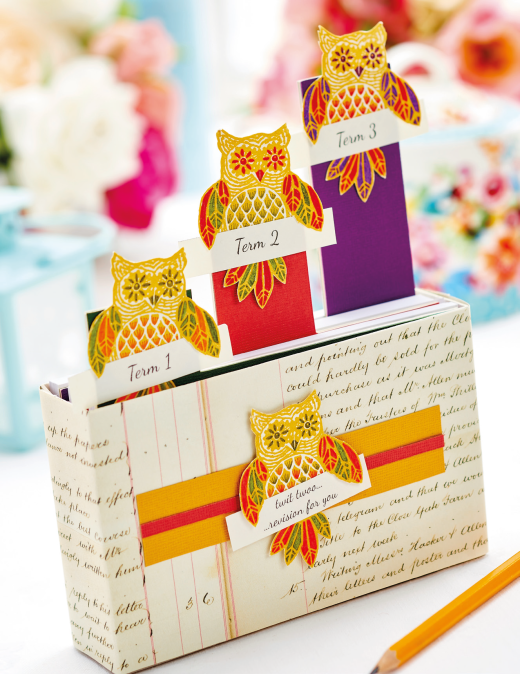 Papercraft Owl Stationery Set