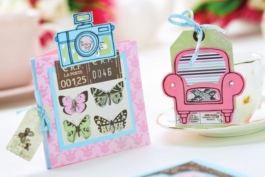 Papercraft Designs With  A Homesy Vintage Look