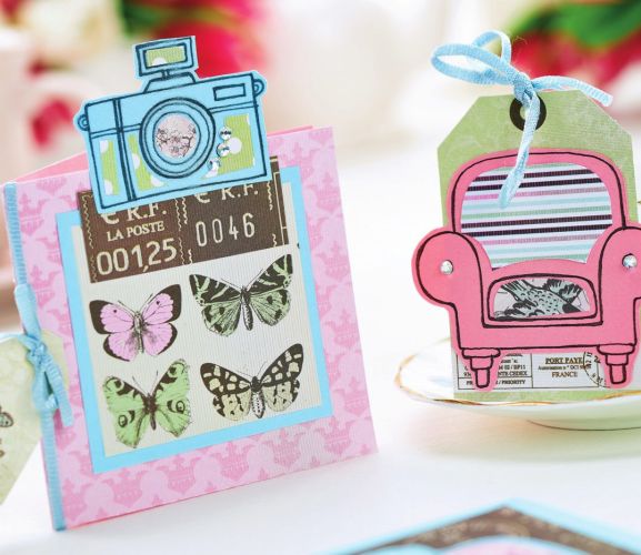 Papercraft Designs With  A Homesy Vintage Look