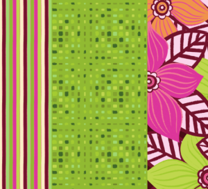 Alison Butler’s Bright Complementary Floral Papers