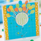 Vibrant Birthday Gifts and Card