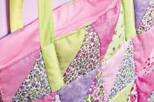 Patchwork Beach Tote