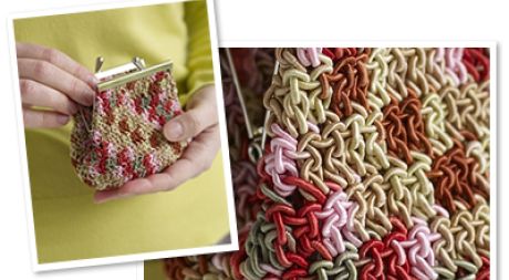Crochet Coloured Purse Free Pattern Crochet Coloured Purse Free Pattern