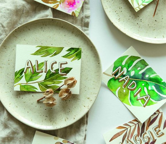 Handmade Place Cards