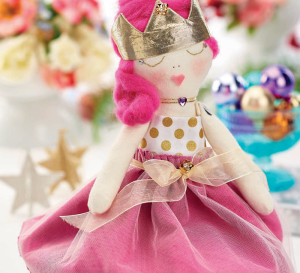 Pretty In Pink Stitched Princess Doll
