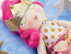 Pretty In Pink Stitched Princess Doll
