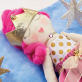 Pretty In Pink Stitched Princess Doll
