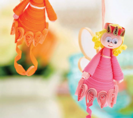 Quilled Fairy Decorations