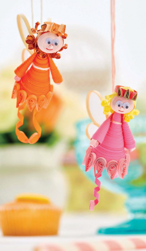 Quilled Fairy Decorations