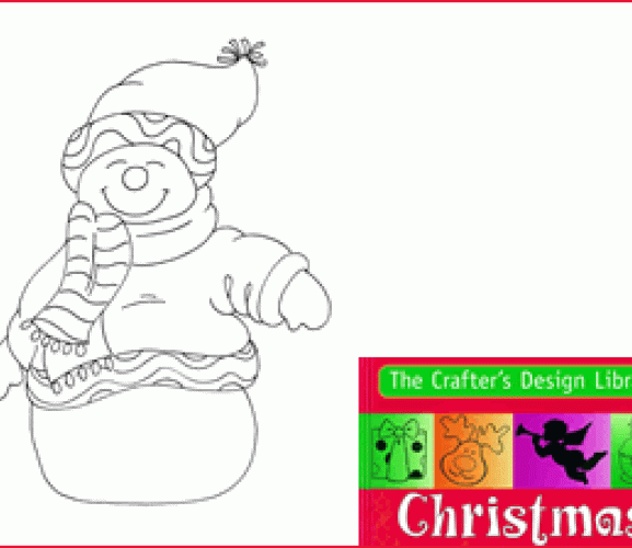 Jolly Snowman Free Digital Stamp