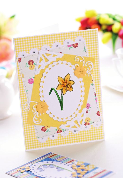 Spring Florals On Cards