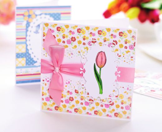 Spring Florals On Cards