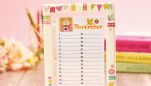 Teddy Bear Calendar