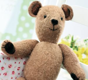 Stitched Vintage Teddy Bear