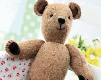 Stitched Vintage Teddy Bear