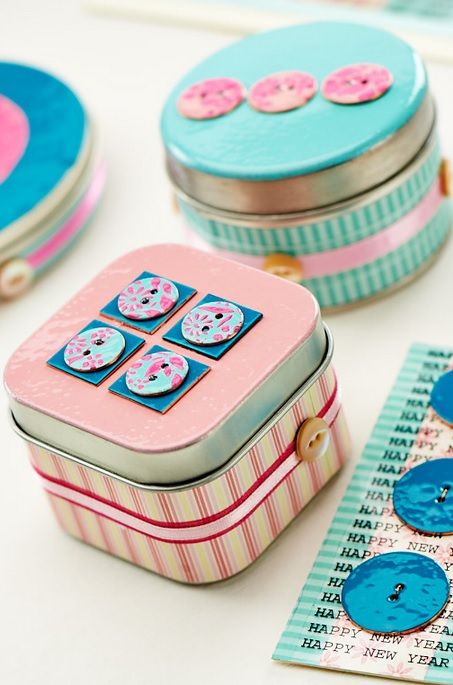 Enamelling Tutorial to Create Button Boxes