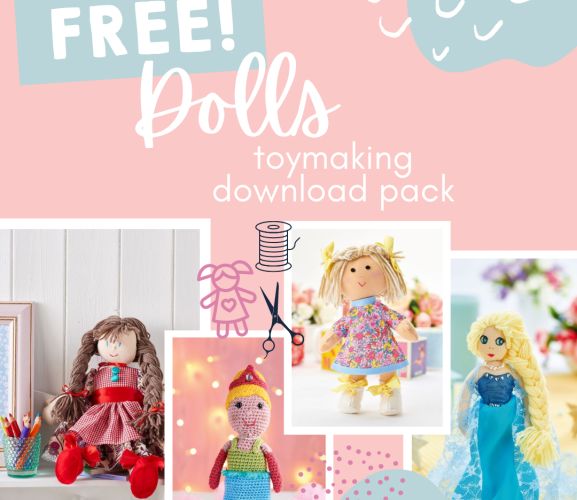 FREE Doll Toymaking Download Project And Template Pack