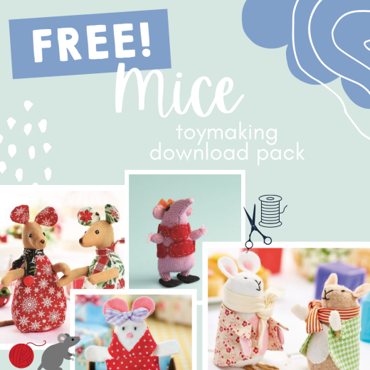 FREE Mice Toymaking Download Project And Template Pack