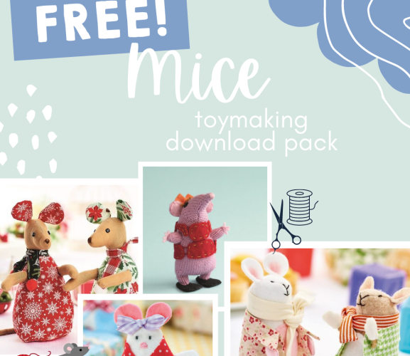 FREE Mice Toymaking Download Project And Template Pack