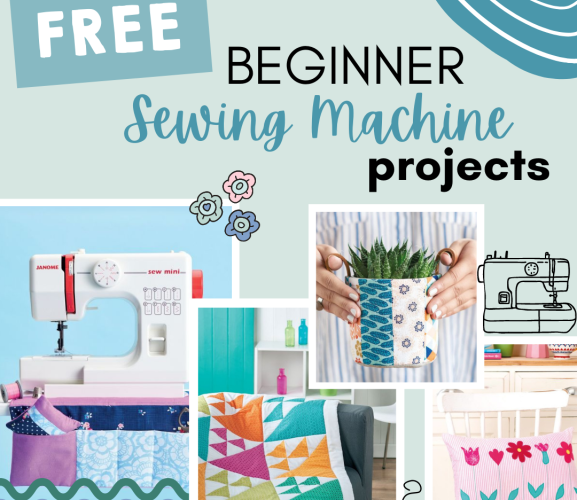 FREE Beginner Sewing Machine Projects Download Pack