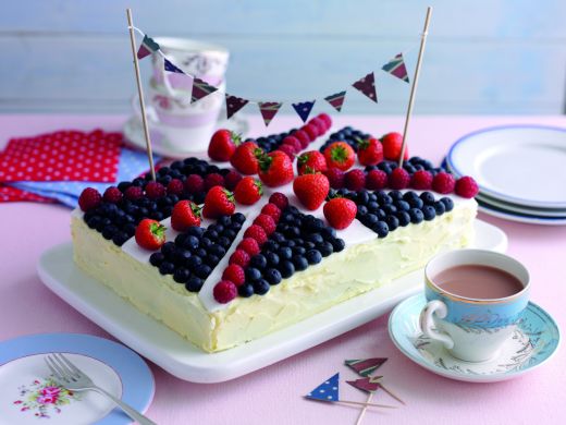 Union Jack Cake Recipe