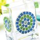 Vases Decorated With Glass Mosaic
