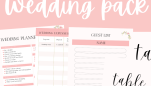 Wedding Planner + Table Numbers!