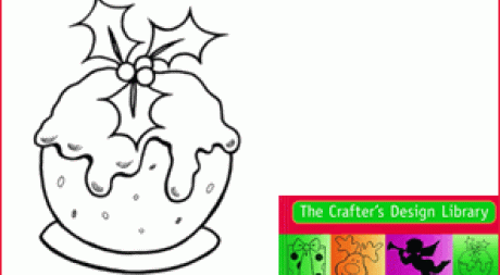 Traditional Christmas Pudding Free Digital Stamp Traditional Christmas Pudding Free Digital Stamp