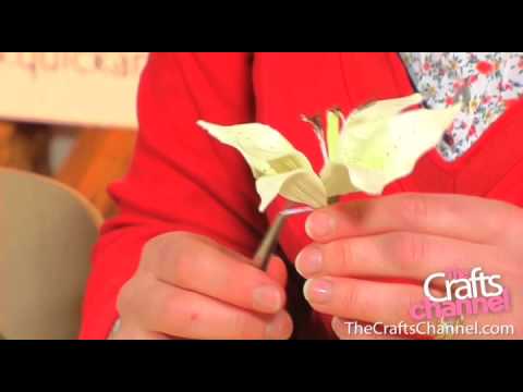 How to complete a sugarcrafted lily - part three