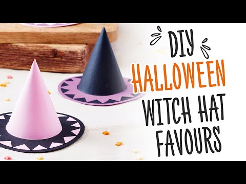  How To Make DIY Halloween Witch Hats