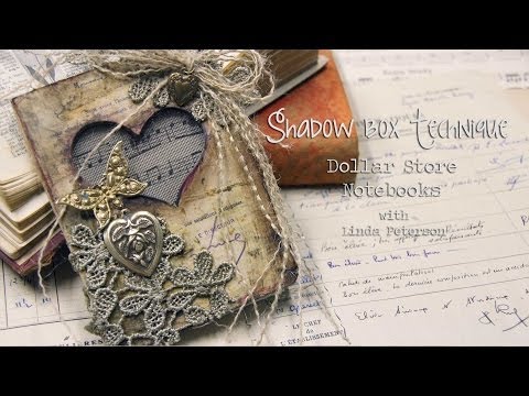 Spellbinders - Upcycle notebooks