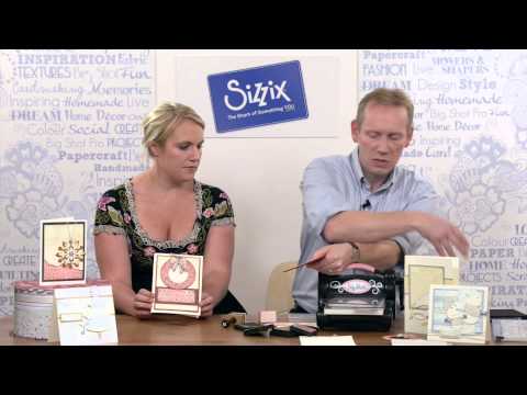 Making Nordic themed Christmas cards using Sizzix dies
