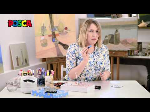 How to Brighten Up Plain Accessories with Posca Pens