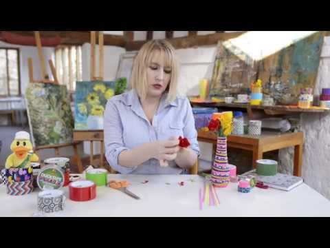 How to Make a Duck Tape Flower