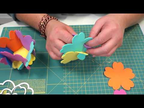 How To Make Simple Flower Foam Balls