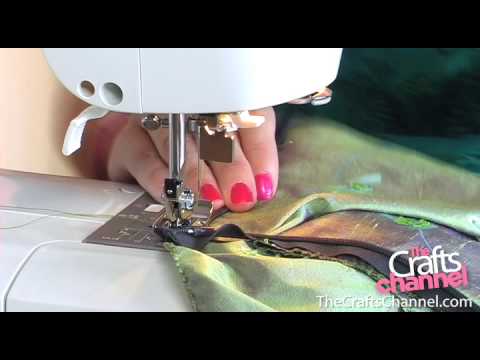 How to stitch a concealed zip Part 2