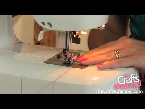 How to use zig-zag stitch as an overlocking stitch