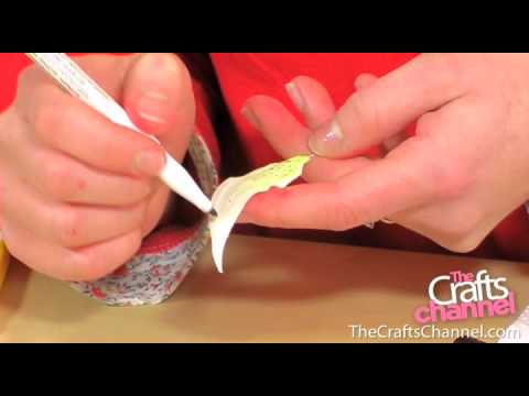 How to create individual lily petals - part one