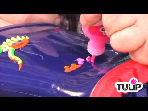 How to make wellies glow in the dark!