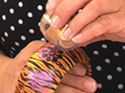How to decorate a bangle - Part 02