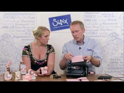 Make a romantic giftbox using Sizzix Scoreboard Dies