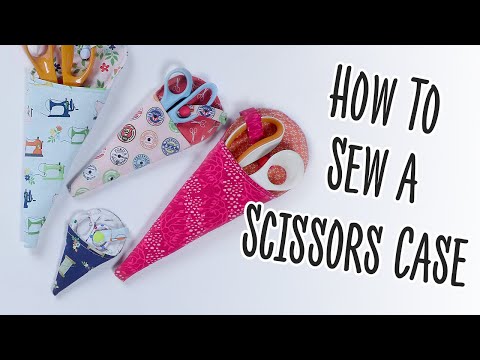  Sew Your Own Scissors Case